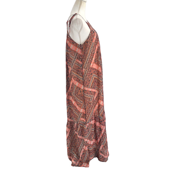 NSR NWOT Womens Size Small Sleeveless Gwen Maxi Dress Bohemian Paisley Printed - Picture 5 of 8